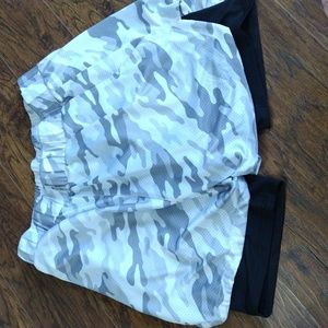 Young la shorts with spandex